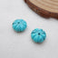 Natural Turquoise Earring Beads 10x5mm, 1.8g