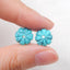 Natural Turquoise Earring Beads 10x5mm, 1.8g