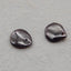 Natural Garnet Earring Beads 15*14*3mm, 3.6g