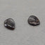 Natural Garnet Earring Beads 15*14*3mm, 3.6g