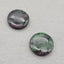 Natural Ruby And Zoisite Earring Beads 20x20x6mm, 8.6g