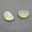 Natural Prehnite Cabochons Paired 19*14*5mm, 4.8g