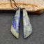 Natural Lapis Lazuli Earring Beads 39*10*4.5g, 6.3g