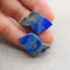 Natural Lapis Lazuli Earring Beads 24*21*3mm, 7.7g