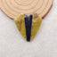 Natural African Sodalite,Yellow Opal Intarsia Gemstone Earring Beads