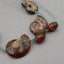 Natural Ammonite Fossil Pendant Beads for Necklace