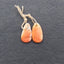 Natural Shell Gemstone Earring Beads,Drill Earring Pair