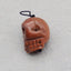 Red Sand Stone Carved skull Pendant Bead 24*21*17mm, 12.1g