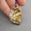 Natural Ocean Jasper Caved butterfly wing Pendant Bead 47*25*5mm, 7.2g