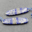 Natural Lapis Lazuli Earring Beads 40x12x4mm, 8.3g