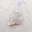 Natural Drusy Blue Lace Agate Pendant Bead