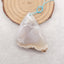 Natural Drusy Blue Lace Agate Pendant Bead