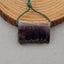 Natural Amethyst Pendant Bead 21*30*6mm, 8.7g