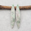 Natural Variscite Earring Beads 56*10*4mm, 6.3g