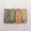 4 PCS Natural Multi-Color Picasso Jasper Gemstone Pendant Bead