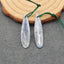 Natural Blue Kyanite Earring Beads 30x7x2mm, 2.8g