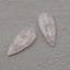 Natural Rose Quartz Earring Beads 29*11*4mm, 4.2g