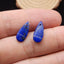 Natural Lapis Lazuli Earring Beads 17*7*2mm, 1.1g