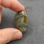 Natural Labradorite Pendant Bead 36x24x7mm, 11.3g