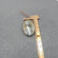 Perle pendentif en labradorite, 36 x 24 x 7 mm, 11,3 g