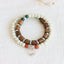 BITEFU Artistic ceramic double-layer bracelet ethnic style ancient style multi-layer bracelet