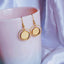 BITEFU Earrings with Groove Design - Geometric Gold-Plated and Silver-Plated DIY Accessories