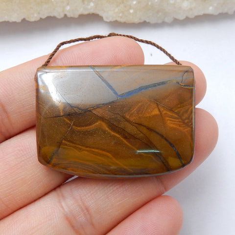 Natural Boulder Opal Pendant Bead