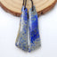 Natural Lapis Lazuli Earring Beads 41x14x4mm, 8.1g