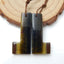 Natural Tiger's Eye Earring Beads 31X14X4mm, 6.1g