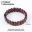 Natural African Blood Stone Bracelet 14*9*6mm, 20nm length, 34.7g