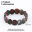 Natural Ocean Jasper Bracelet 18*15*6mm, 21cm length, 39g