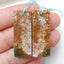 Natural Ocean Jasper Earring Beads 38x11x4mm, 6.6g