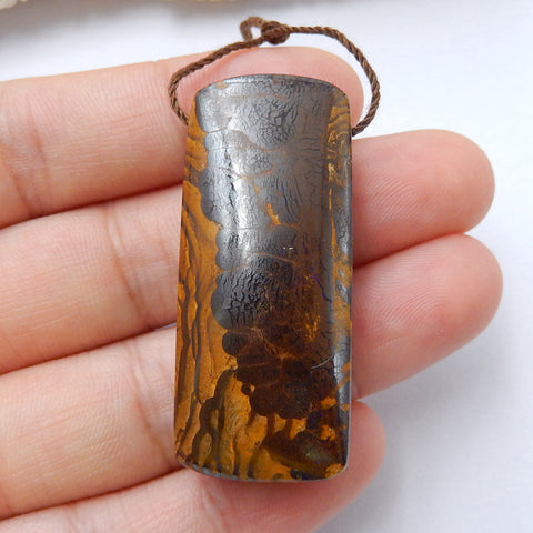 1 PC Natural Boulder Opal Pendant Bead