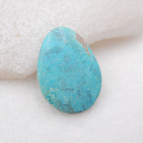 Natural Turquoise Cabochon 26x19x4mm, 3.4g