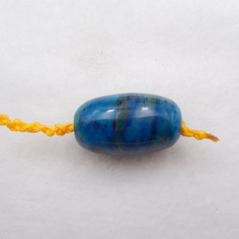 Natural Chrysocolla Pendant Bead 23x14mm, 7.4g