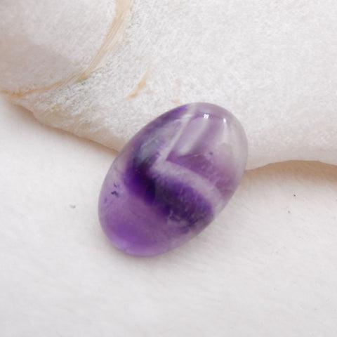 Natural Amethyst Cabochon 30x20x7mm, 6.7g