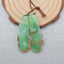 Natural Chrysoprase Earring Beads 41X13X5mm, 7.1g - Gomggsale