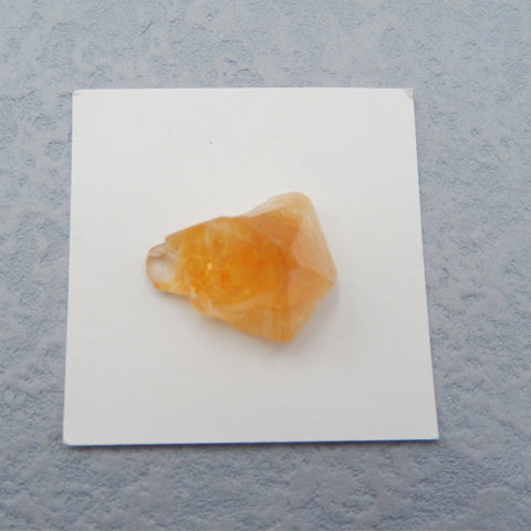 Natural  Gold Rutilated Quartz Cabochon 20x16x13mm, 3.9g