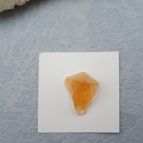 Natural  Gold Rutilated Quartz Cabochon 20x16x13mm, 3.9g