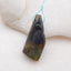 Natural Labradorite Pendant Bead 38x18x11mm, 11.7g