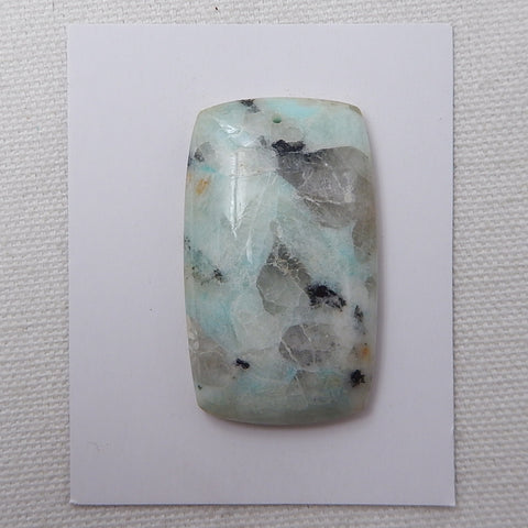 Natural Stone Beautiful Chrysocolla Pendant, 45x27x8mm, 16g - MyGemGarden