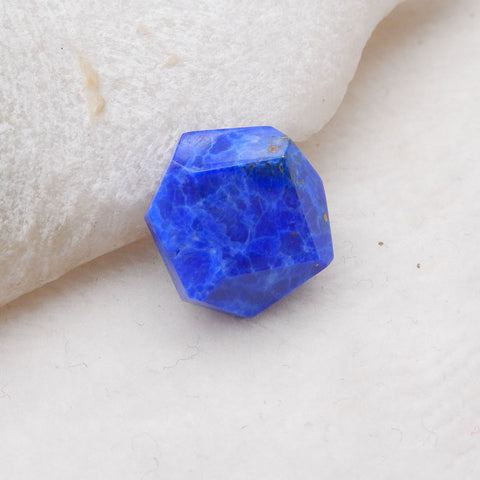 Cabochon de pierres précieuses de Lapis Lazuli naturel, pierre précieuse pour la fabrication de bijoux bricolage 15x6mm, 2.7g