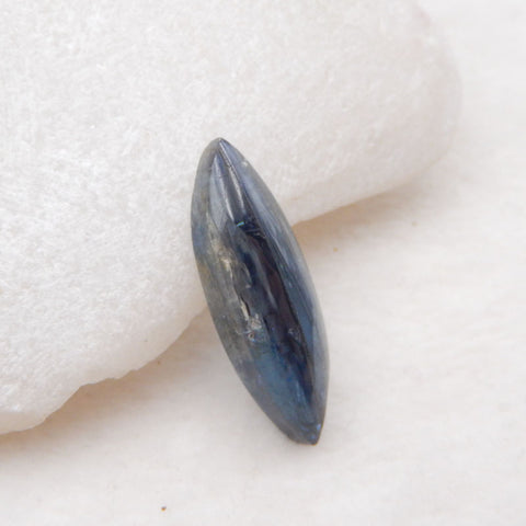 Natural Blue Kyanite Cabochon 27x8x6mm, 2.9g