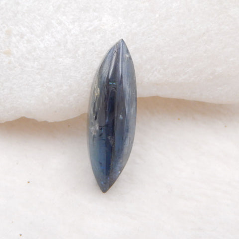 Natural Blue Kyanite Cabochon 27x8x6mm, 2.9g