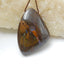 New, Natural Boulder opal Drilled Gemstone Pendant Bead, 37x26x9mm, 13.2g - MyGemGarden