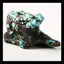 Turquoise Gemstone Carved Rabbit Decor, 43x33x25mm, 25g - MyGemGarden