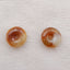 Natural Yellow Jade Earring Beads 10mm