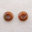 Natural Yellow Jade Earring Beads 10mm