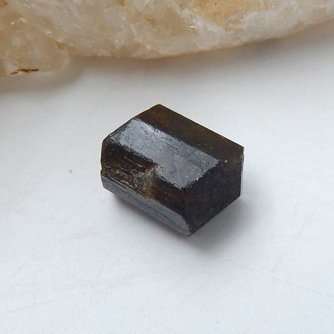 The raw material Semi-finished products Tourmaline Gemstone Material, 14x10x9mm, 2.7g - MyGemGarden