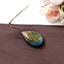 Natural Turquoise Pendant Bead, 24x14x9mm, 3.7g - MyGemGarden